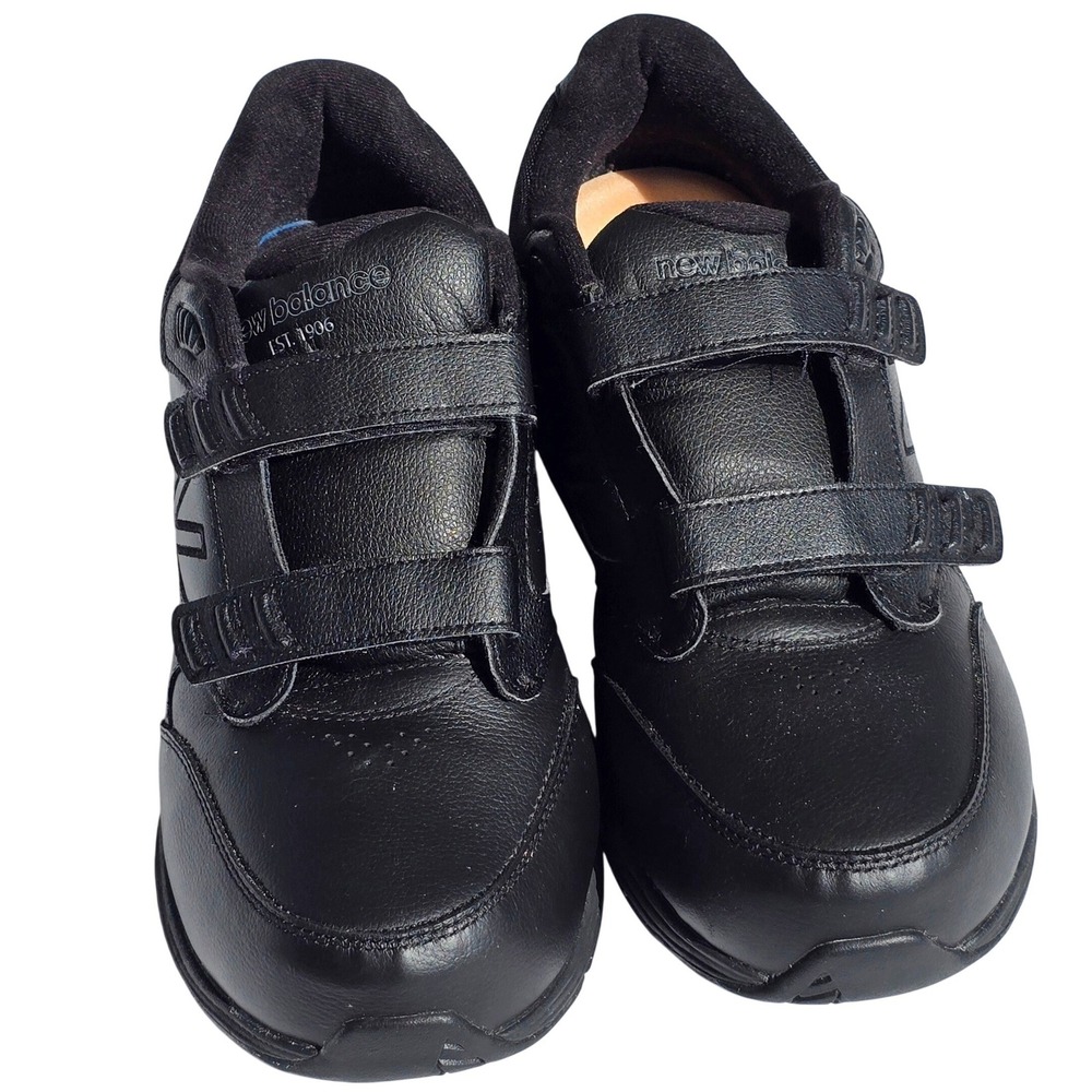 New Balance 928v3 Men's Size 11 4E Black Leather Walking Shoes Hook Loop - Picture 2 of 12